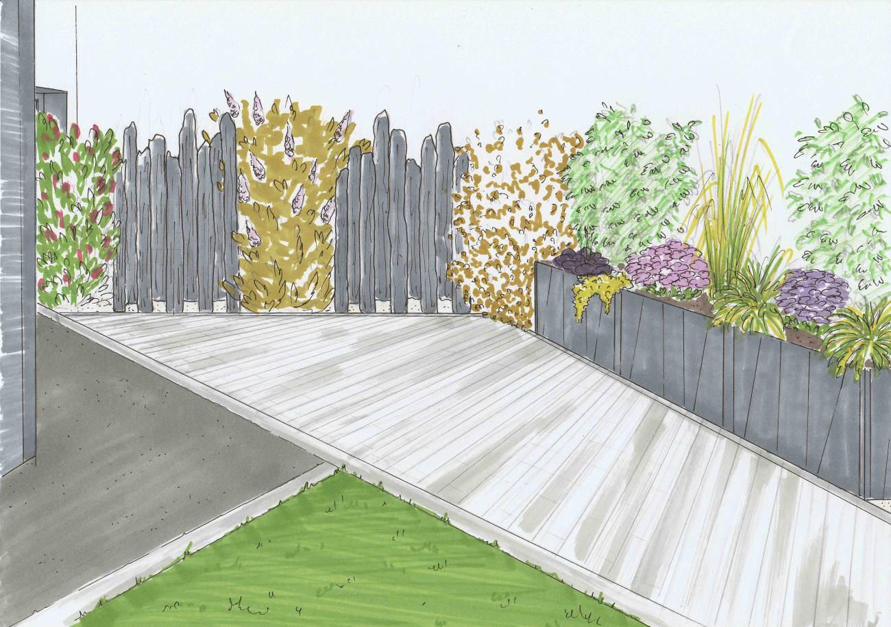 PROJET PARE VUE | Au Jardin de la Coline Conception Mirecourt 35
