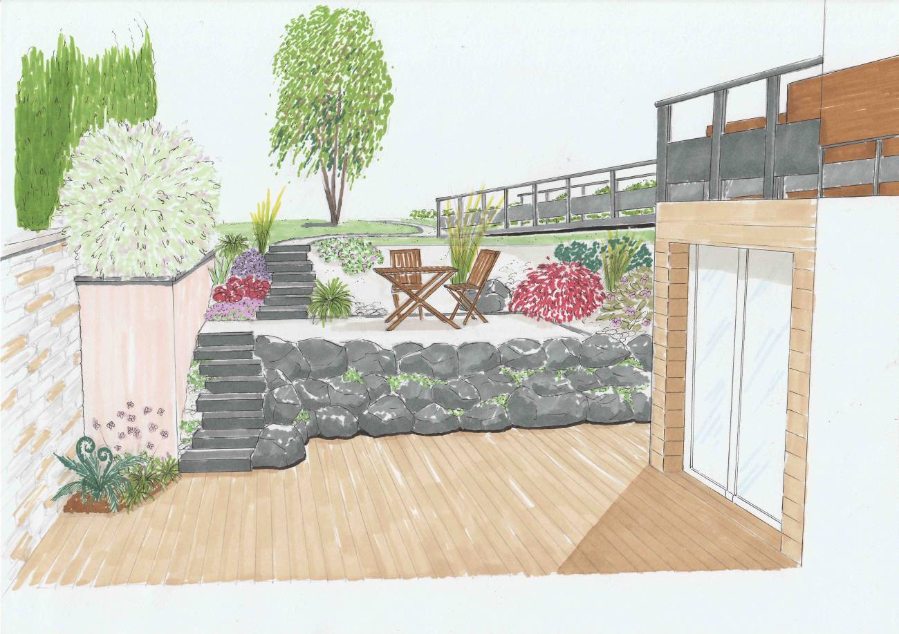 TERRASSES | Au Jardin de la Coline Conception Blainville-sur-l'Eau 48